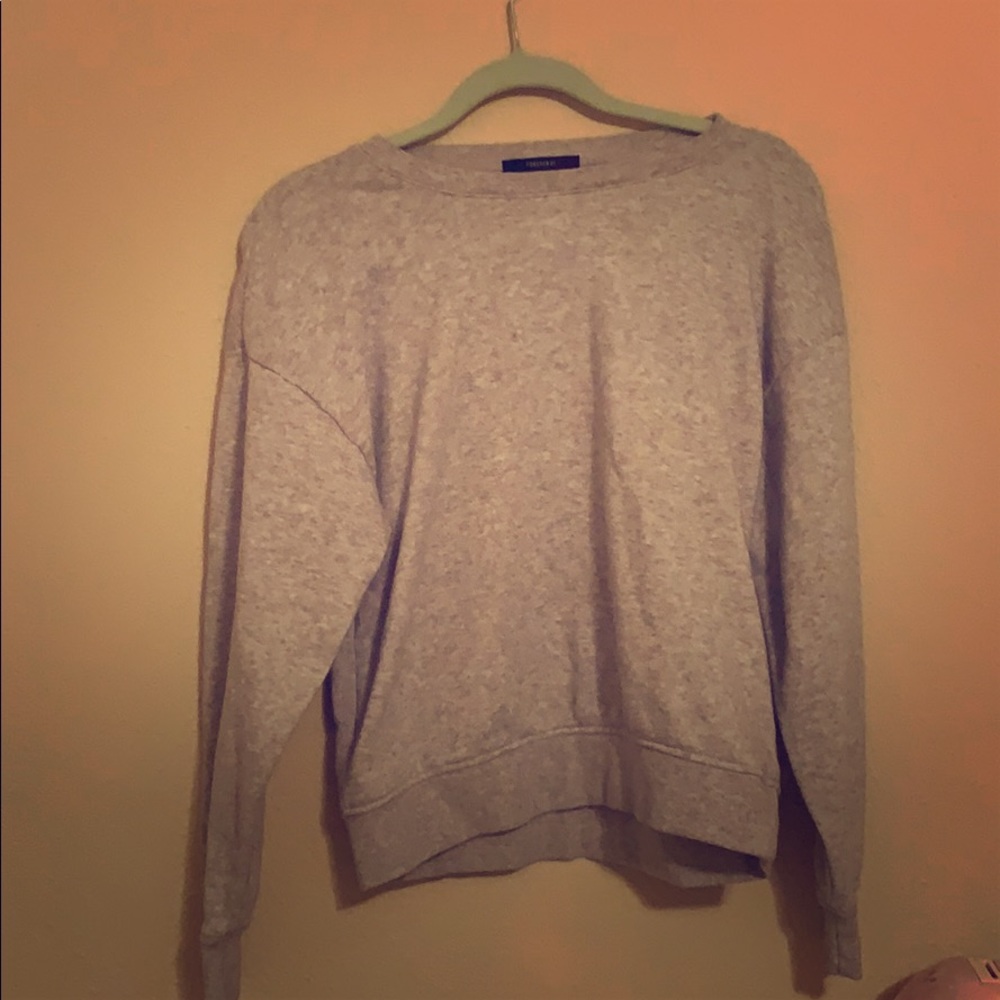 Basic Grey Forever 21 Shirt